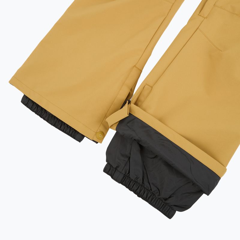 Spodnie snowboardowe damskie DC Nonchalant mustard gold 10