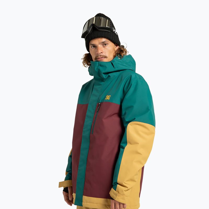 Kurtka snowboardowa męska DC Defiant wine 4