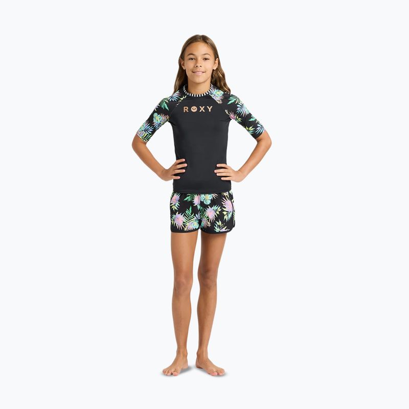 Koszulka do pływania dziecięca ROXY Active RG Lycra XMGB anthracite aquarella active rg 2