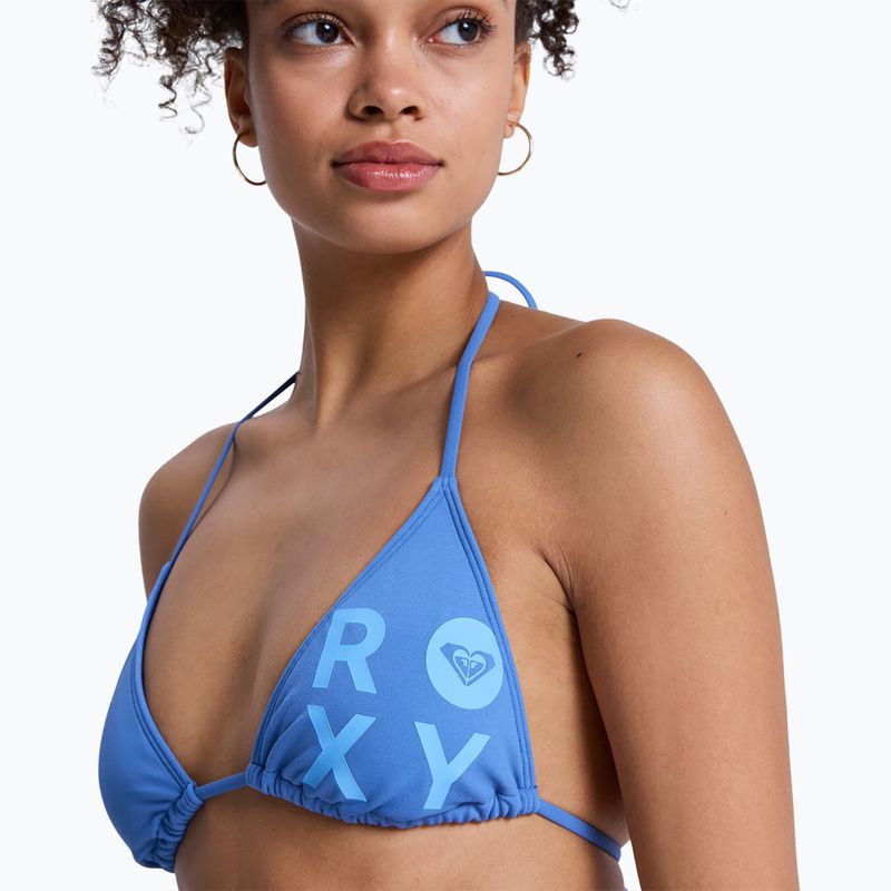Strój kąpielowy dwuczęściowy damski ROXY Solid Essentials Tiki Tri dutch blue 6