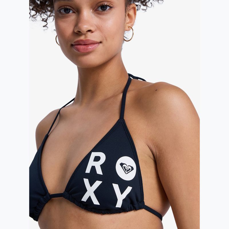 Strój kąpielowy dwuczęściowy damski ROXY Solid Essentials Tiki Tri anthracite 6