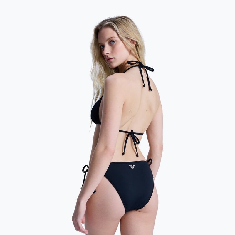 Dół od stroju kąpielowego ROXY Solid Essentials Tie Side anthracite 3