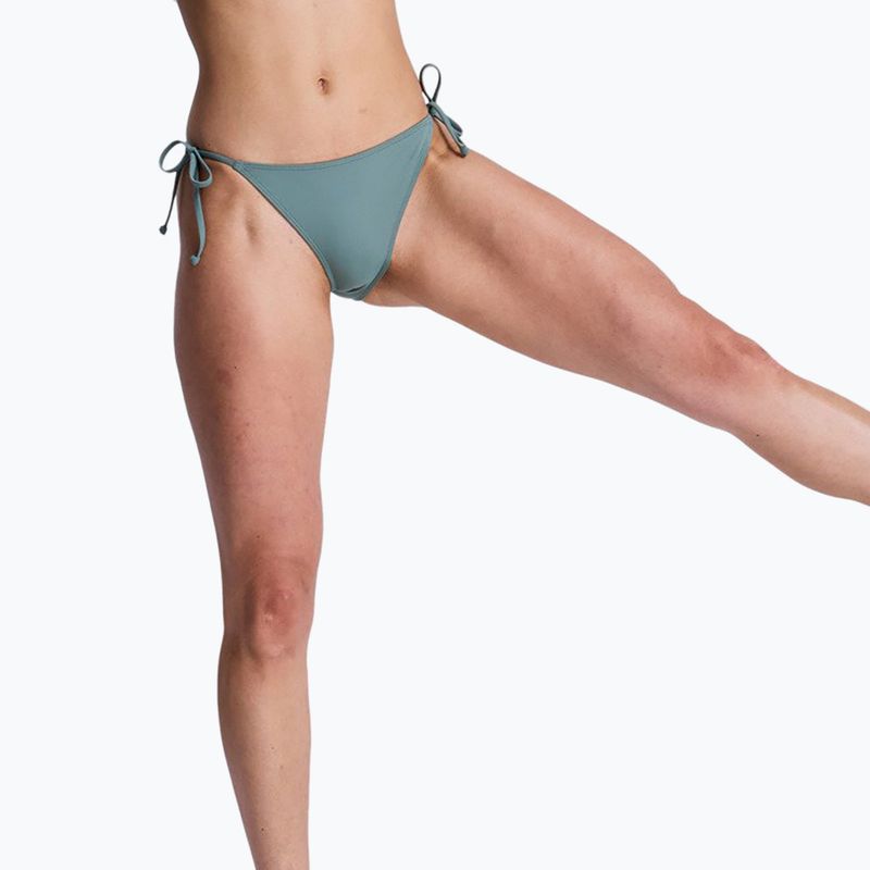 Dół od stroju kąpielowego ROXY Solid Essentials Tie Side agave green