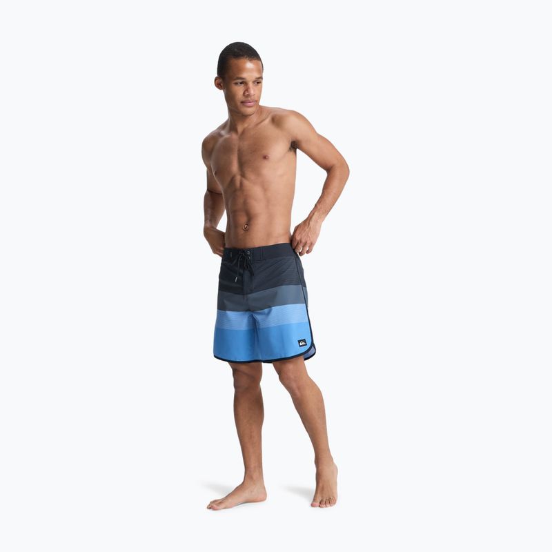 Szorty kąpielowe męskie Quiksilver Surfsilk Scallop 18" black tijuana 2