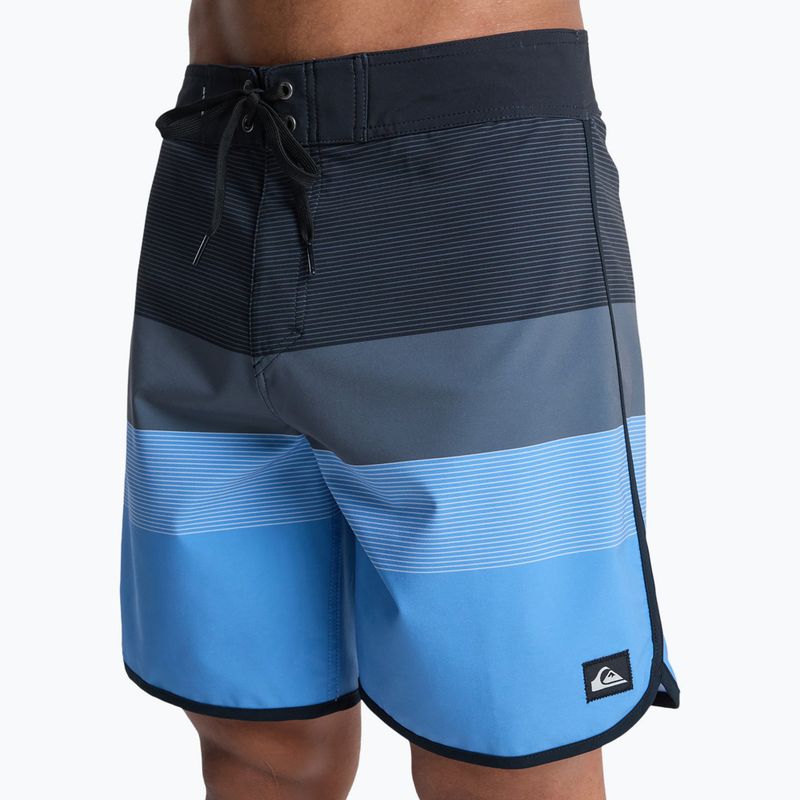 Szorty kąpielowe męskie Quiksilver Surfsilk Scallop 18" black tijuana 5