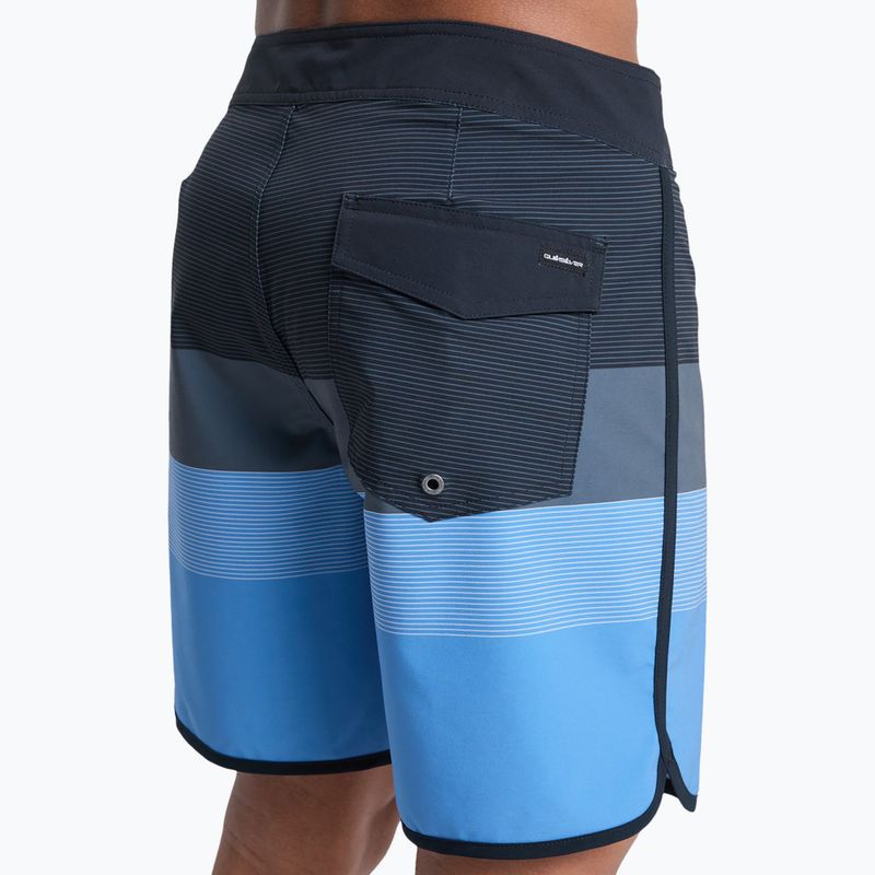 Szorty kąpielowe męskie Quiksilver Surfsilk Scallop 18" black tijuana 6