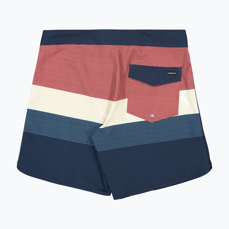 Szorty kąpielowe męskie Quiksilver Surfsilk Scallop 18" dark navy tijuana 8