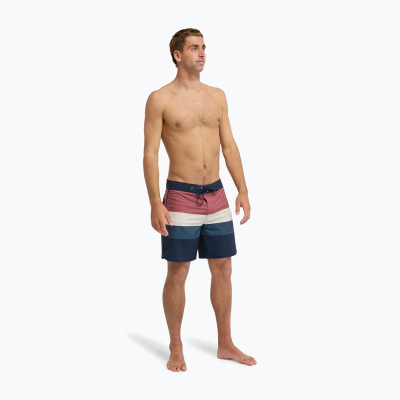 Szorty kąpielowe męskie Quiksilver Surfsilk Scallop 18" dark navy tijuana 2