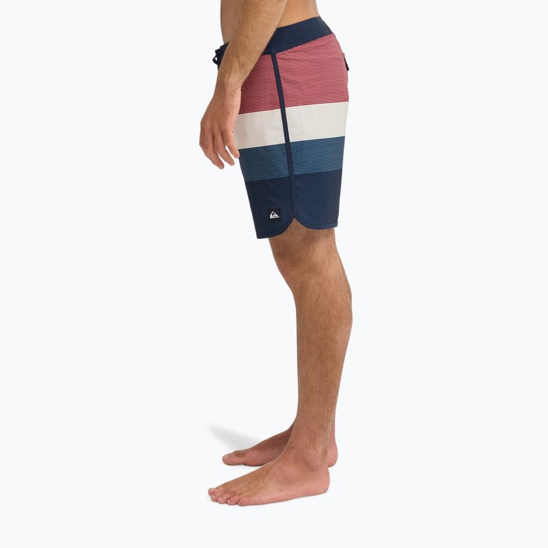 Szorty kąpielowe męskie Quiksilver Surfsilk Scallop 18" dark navy tijuana 4