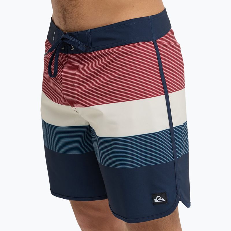 Szorty kąpielowe męskie Quiksilver Surfsilk Scallop 18" dark navy tijuana 5