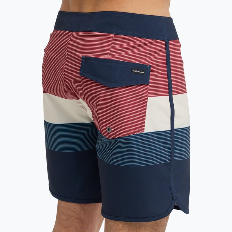 Szorty kąpielowe męskie Quiksilver Surfsilk Scallop 18" dark navy tijuana 6