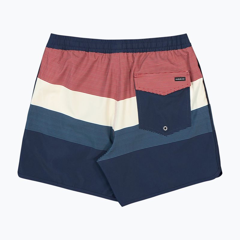Szorty kąpielowe męskie Quiksilver Stretch Scallop Volley 16" dark navy tijuana 8