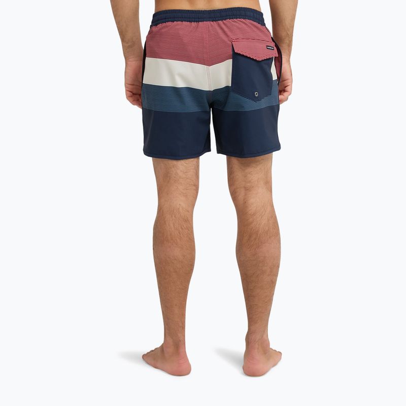 Szorty kąpielowe męskie Quiksilver Stretch Scallop Volley 16" dark navy tijuana 3