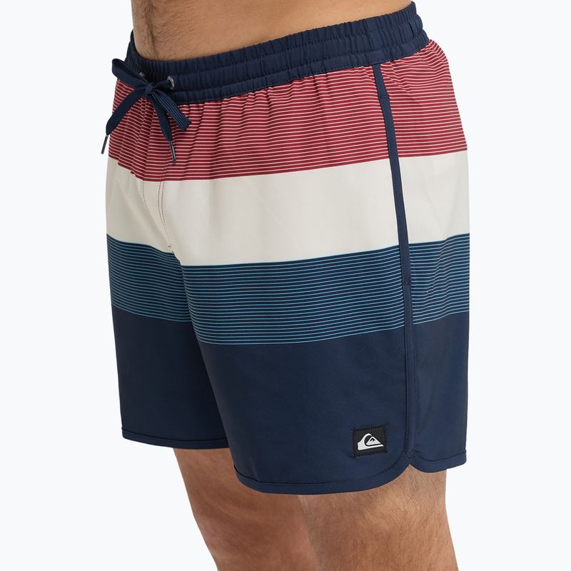Szorty kąpielowe męskie Quiksilver Stretch Scallop Volley 16" dark navy tijuana 5