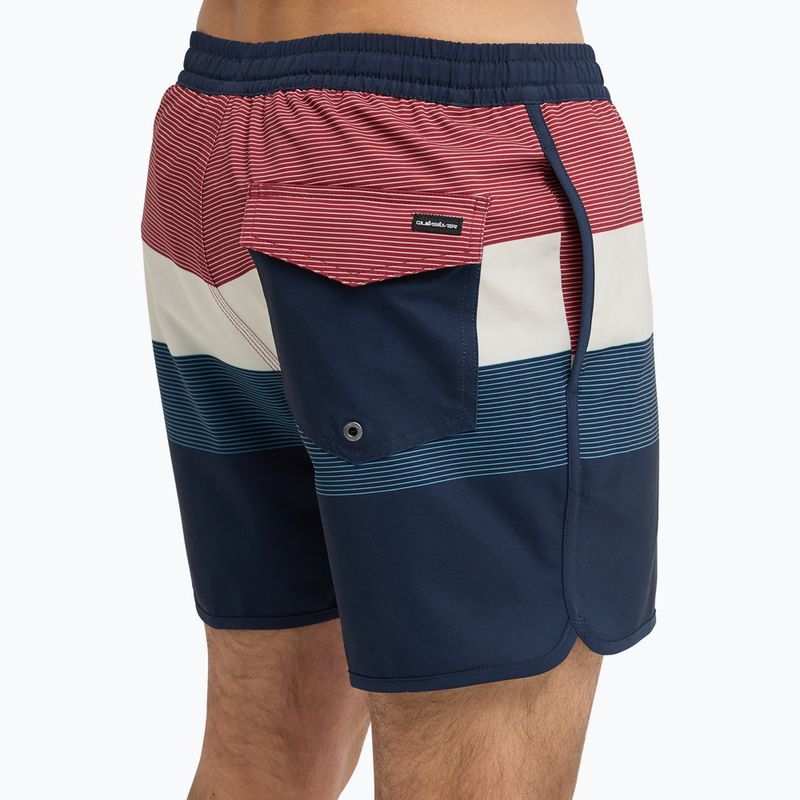 Szorty kąpielowe męskie Quiksilver Stretch Scallop Volley 16" dark navy tijuana 6