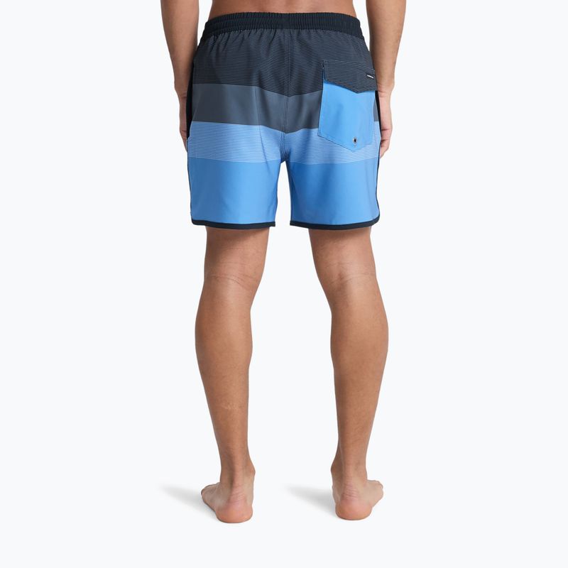 Szorty kąpielowe męskie Quiksilver Stretch Scallop Volley 16" black tijuana 3