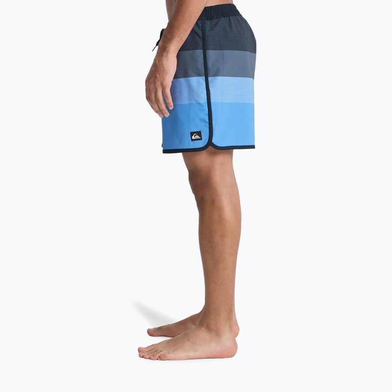 Szorty kąpielowe męskie Quiksilver Stretch Scallop Volley 16" black tijuana 4