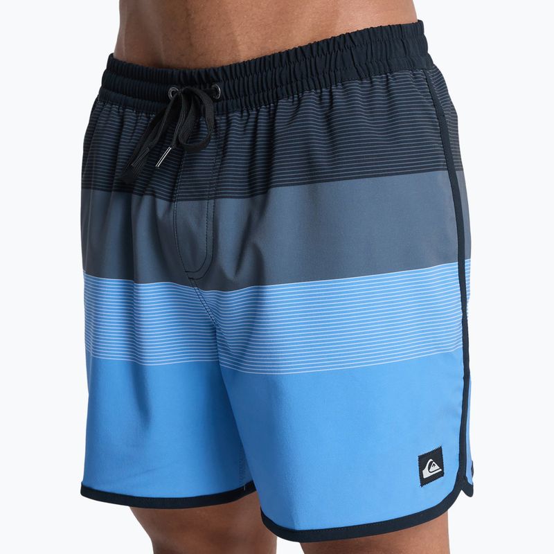 Szorty kąpielowe męskie Quiksilver Stretch Scallop Volley 16" black tijuana 5