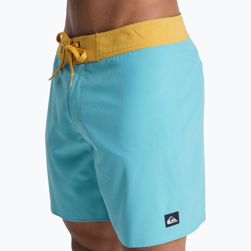 Szorty kąpielowe męskie Quiksilver Surfsilk Kaimana 16" aqua 5