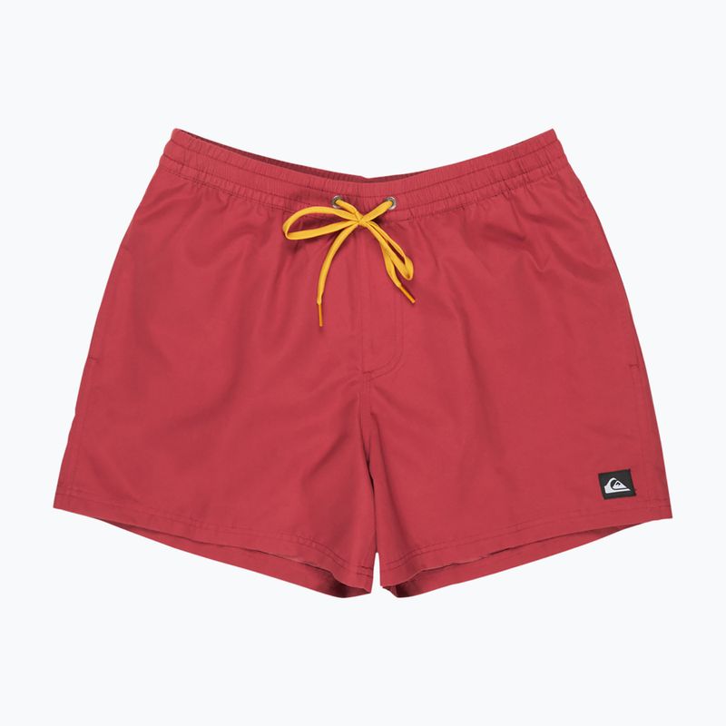 Szorty kąpielowe męskie Quiksilver Everyday Solid Volley 15" burnt russet 7