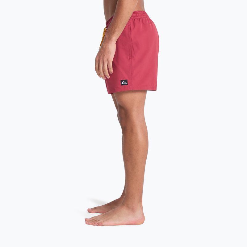 Szorty kąpielowe męskie Quiksilver Everyday Solid Volley 15" burnt russet 4