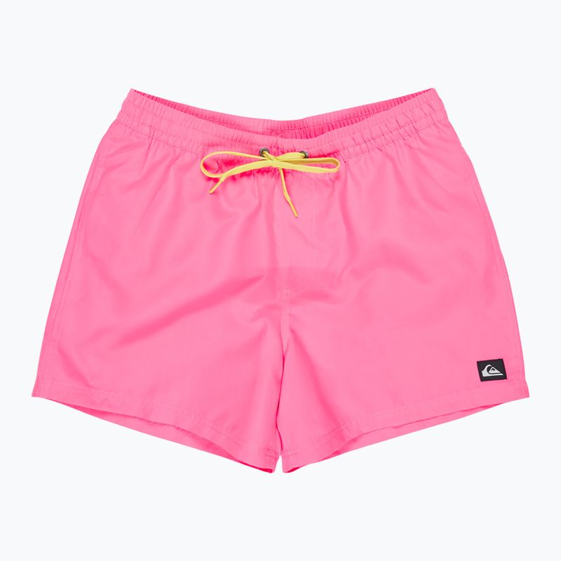 Szorty kąpielowe męskie Quiksilver Everyday Solid Volley 15" pink lemonade 7