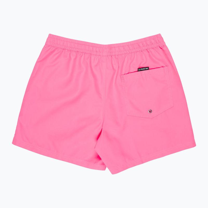 Szorty kąpielowe męskie Quiksilver Everyday Solid Volley 15" pink lemonade 8