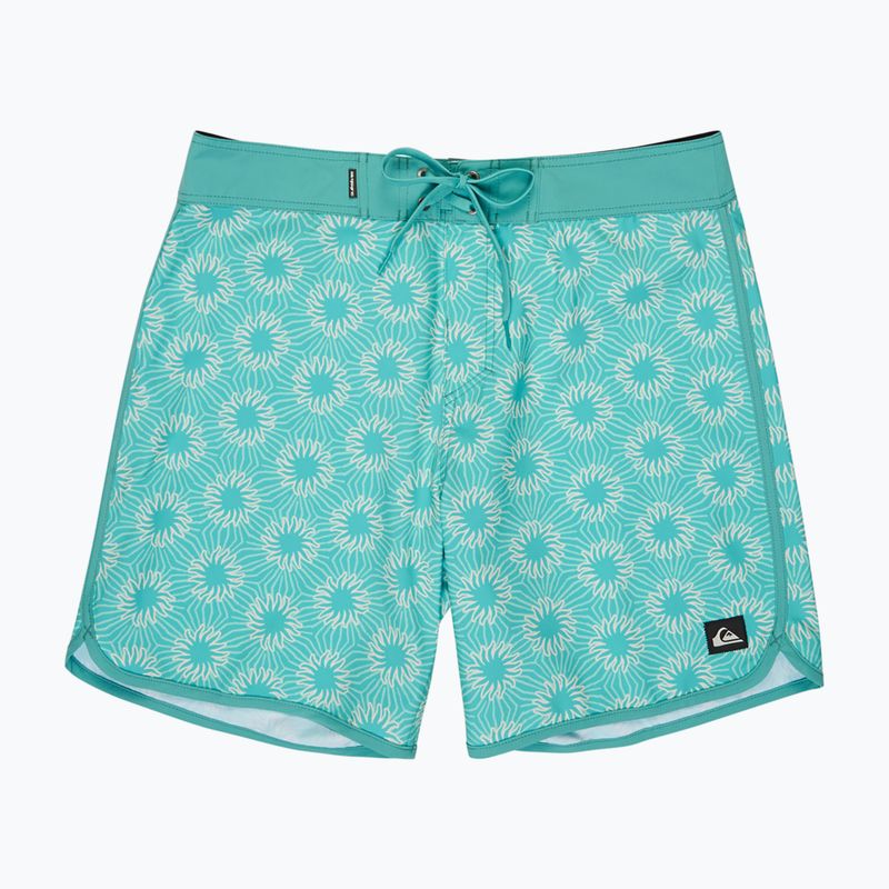 Szorty kąpielowe męskie Quiksilver Surfsilk Scallop 18" aqua ocean mayhem 7