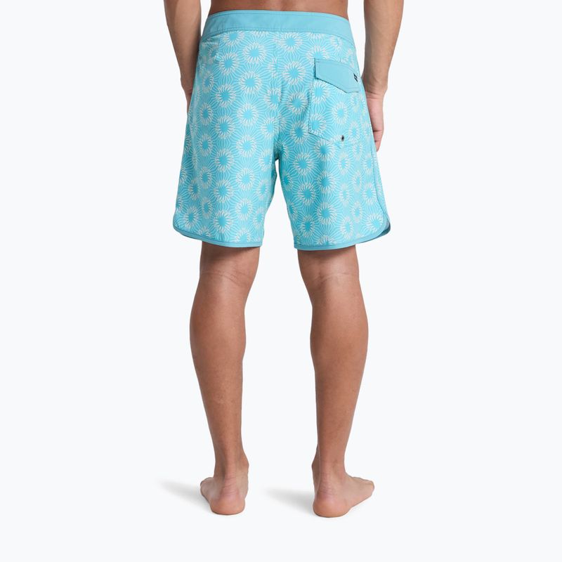 Szorty kąpielowe męskie Quiksilver Surfsilk Scallop 18" aqua ocean mayhem 3