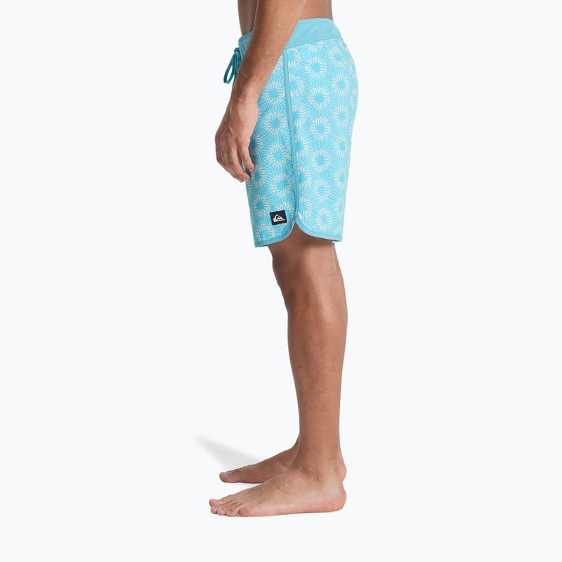 Szorty kąpielowe męskie Quiksilver Surfsilk Scallop 18" aqua ocean mayhem 4