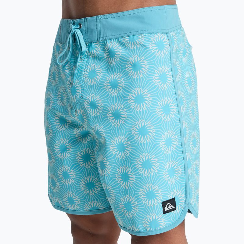 Szorty kąpielowe męskie Quiksilver Surfsilk Scallop 18" aqua ocean mayhem 5