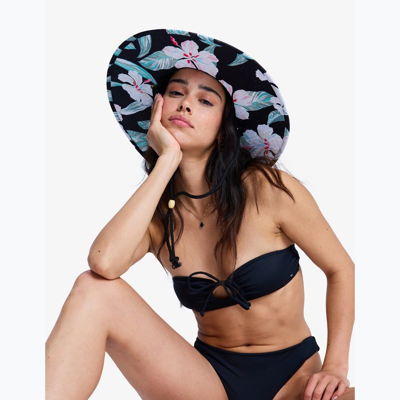Kapelusz damski ROXY Pina To My Colada Printed anthracite spring charming 6