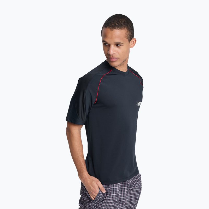 Koszulka do pływania męska Quiksilver Mercury Americana Surf black 3