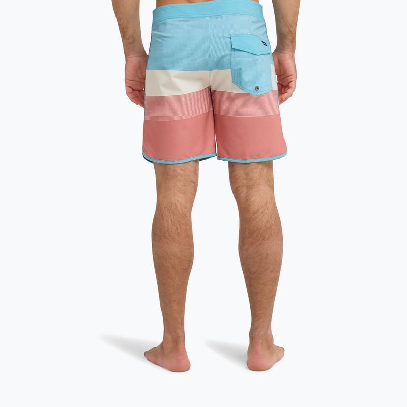 Szorty kąpielowe męskie Quiksilver Surfsilk Scallop 18" desert sand/tijuana 3