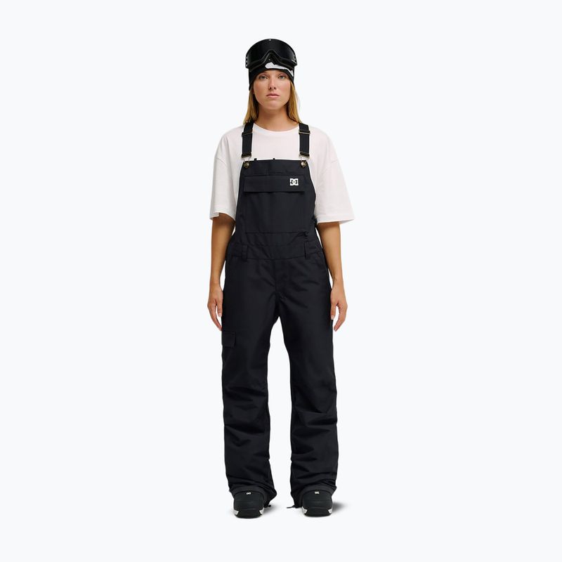 Spodnie snowboardowe damskie DC Valiant Bib Pt black