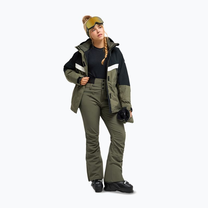 Spodnie snowboardowe damskie Roxy Rising High beetle 2