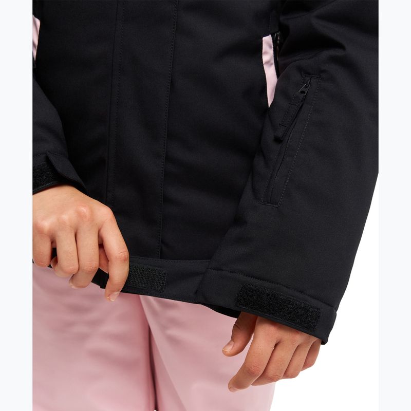 Kurtka snowboardowa dziecięca ROXY Snowflare true black 7