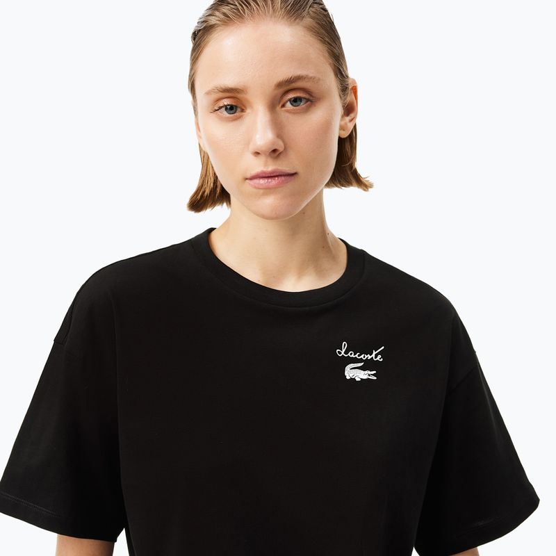 Koszulka damska Lacoste TF2523 black 4