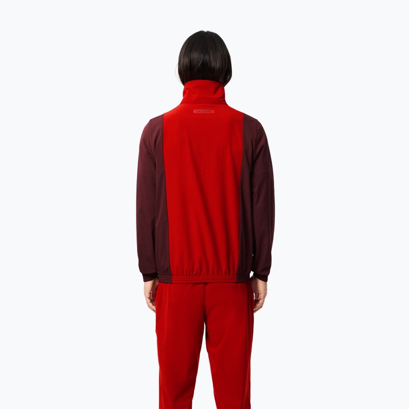 Dres męski Lacoste WH2522 expresso/opera 2