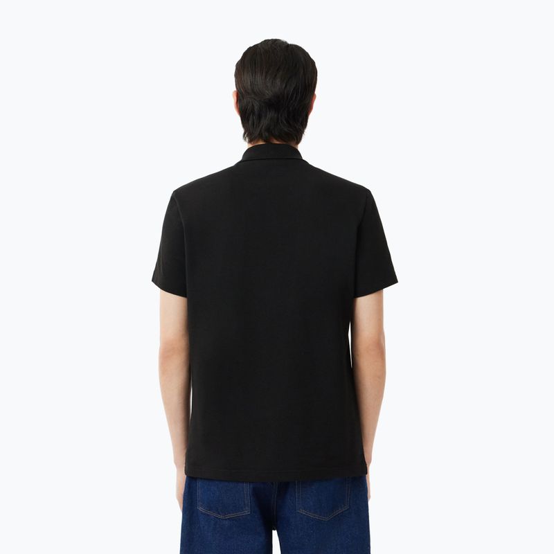 Koszulka polo męska Lacoste Polo DH5522 black 2