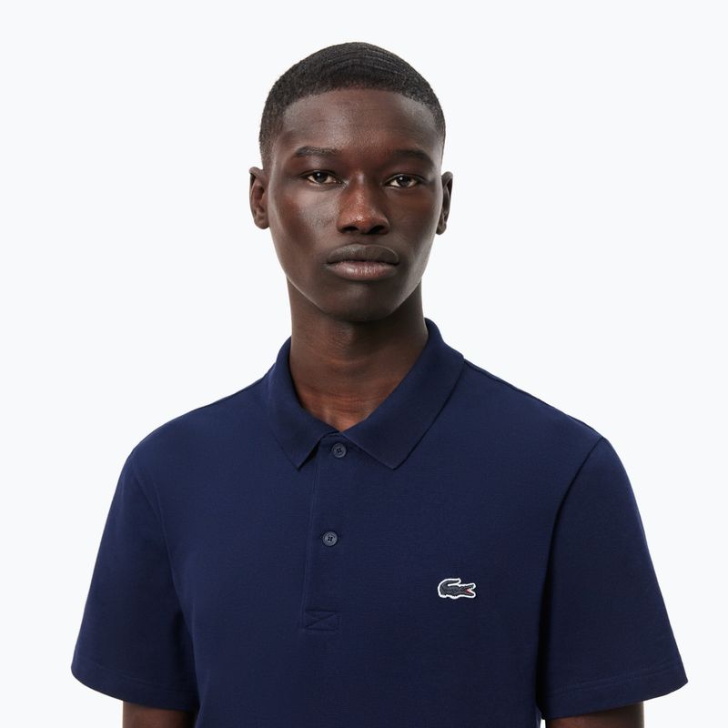 Koszulka polo męska Lacoste Polo DH5522 navy blue 3
