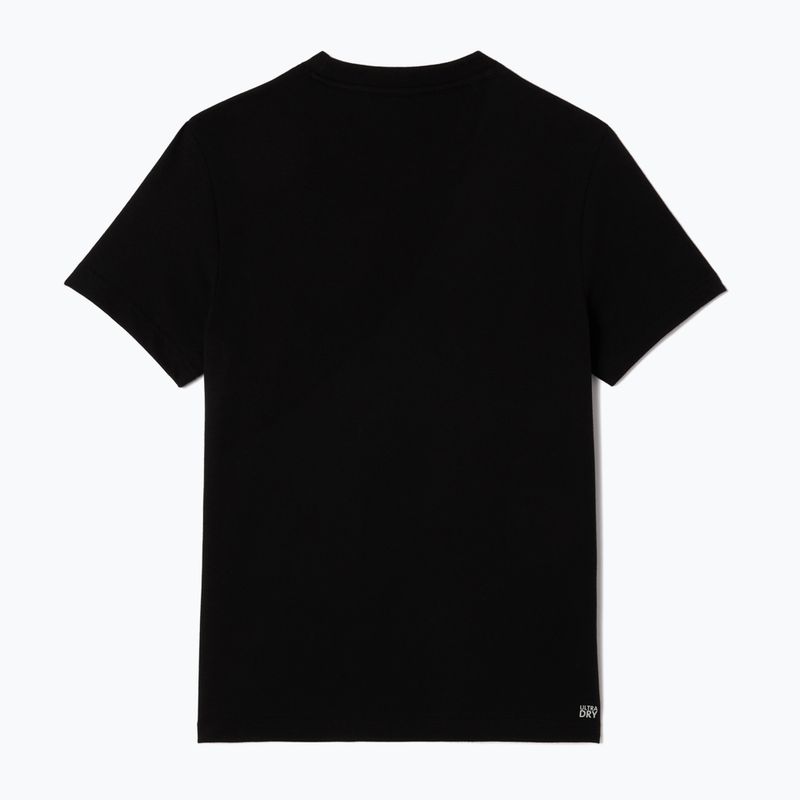 Koszulka męska Lacoste TH2508 black/white 5