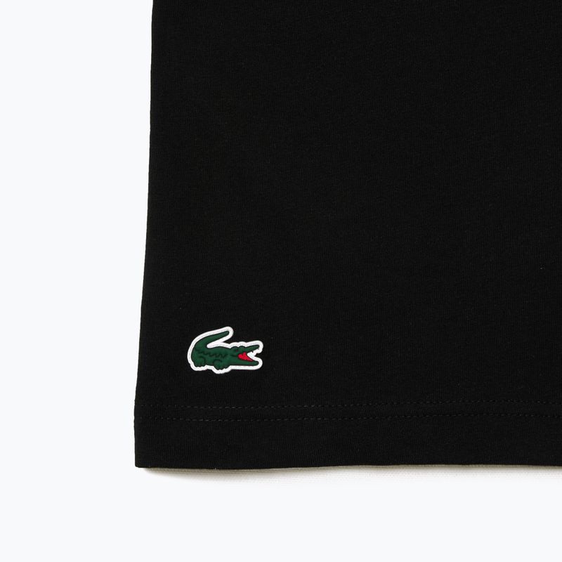 Koszulka męska Lacoste TH2508 black/white 7