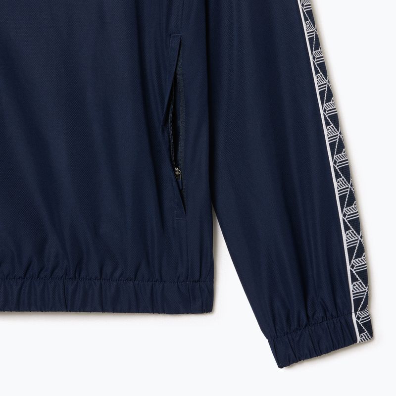 Kurtka męska Lacoste BH2538 navy blue/white 7