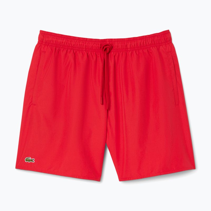 Szorty kąpielowe męskie Lacoste MH9088 red/green 5