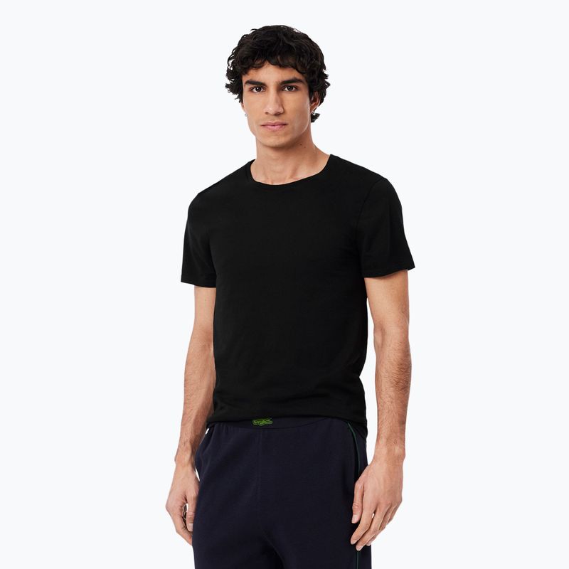 Koszulka męska Lacoste TH9007 3-pak white/silver chine/black 5