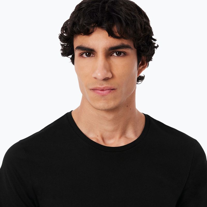 Koszulka męska Lacoste TH9007 3-pak black 5