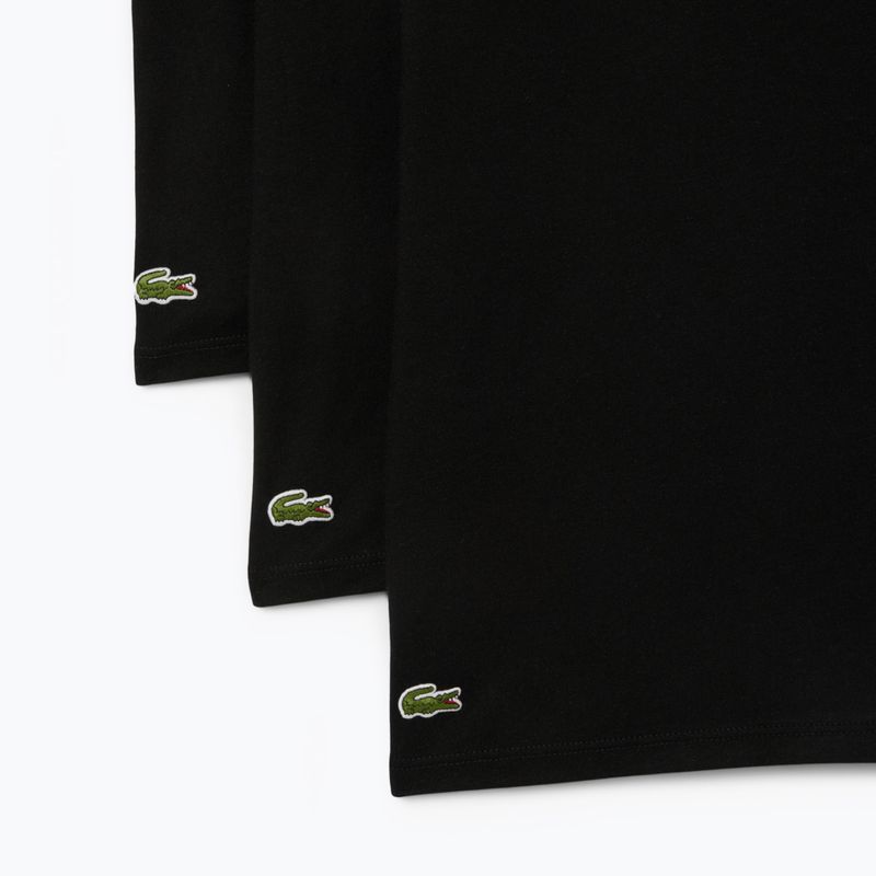 Koszulka męska Lacoste TH9007 3-pak black 2