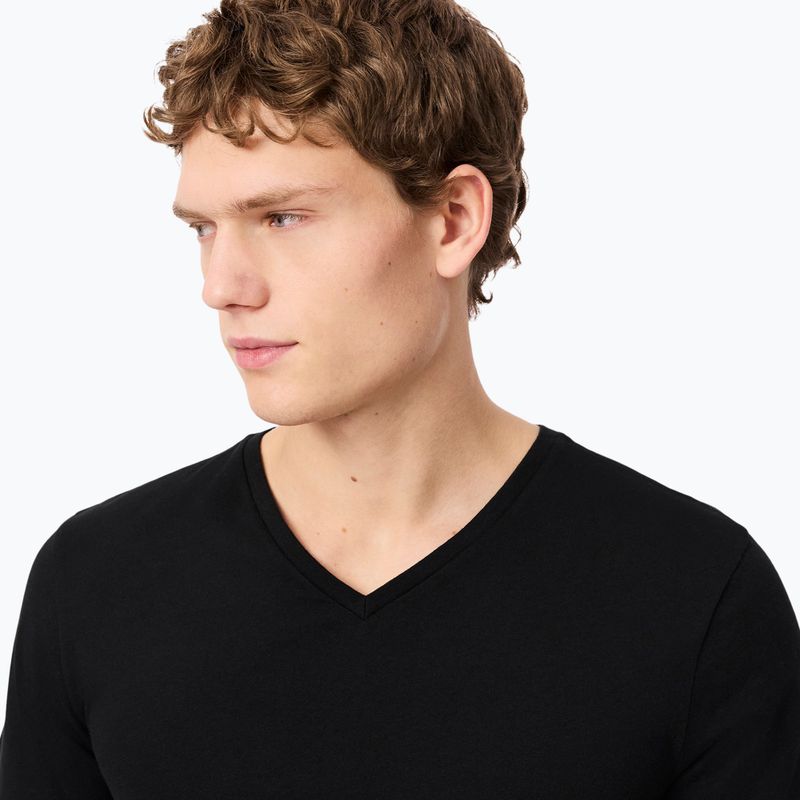 Koszulka męska Lacoste TH9008 3-pak black 6