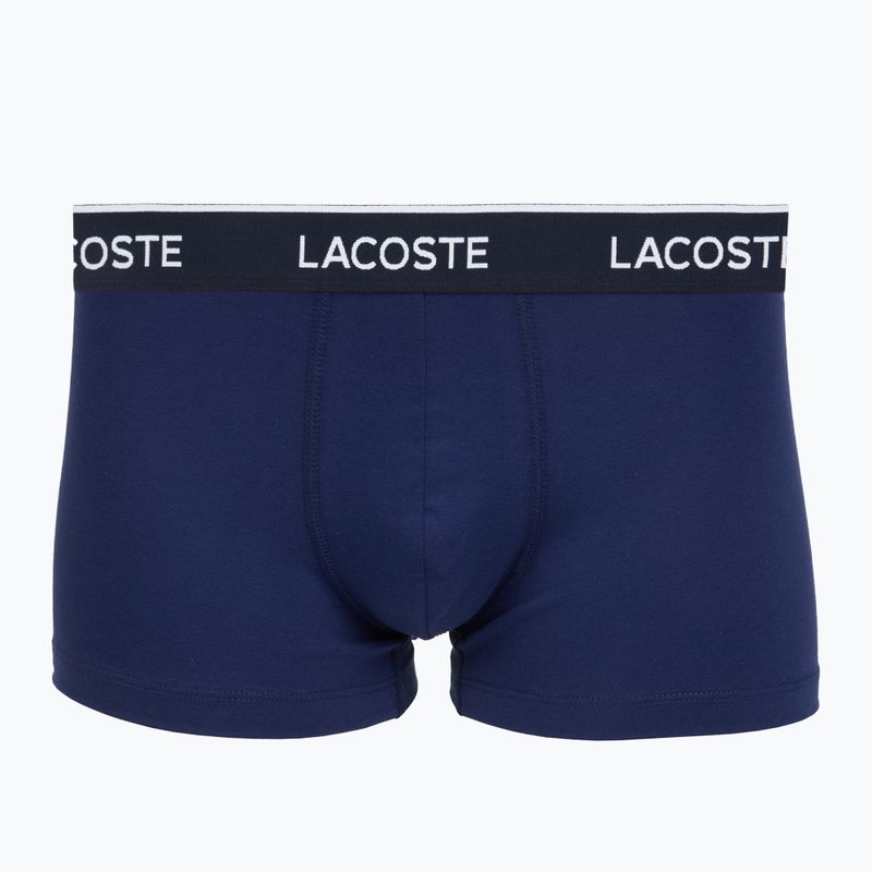 Bokserki męskie Lacoste 5H1300 3 pary navy blue/red/methylene 3